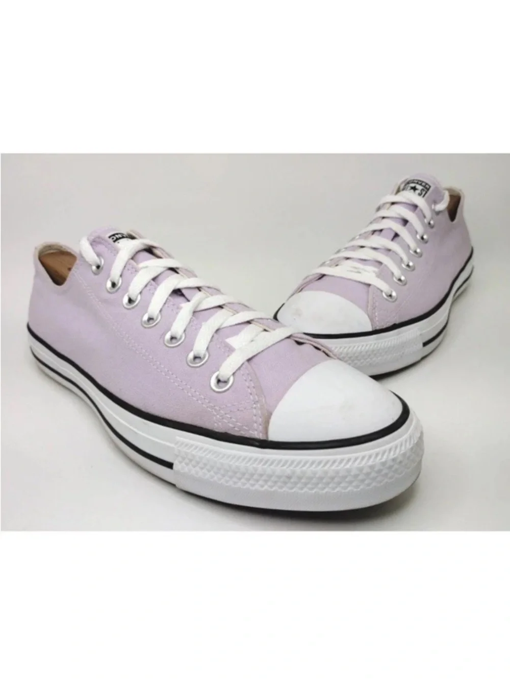 NWT Converse Chuck Taylor All Star Low Top Lavender Lilac Size 6 - Picture 1 of 10